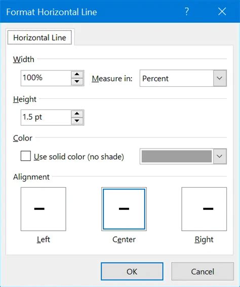 Tab Divider Formatting in Microsoft Word