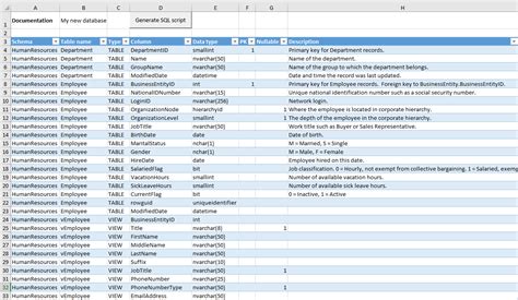 Imported table in Word