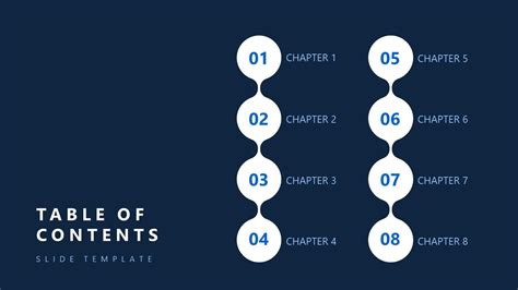 Table of Contents PowerPoint Template