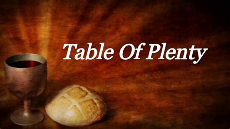 Table of Plenty Image