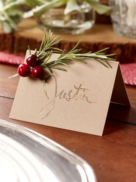 Table Place Card Ideas