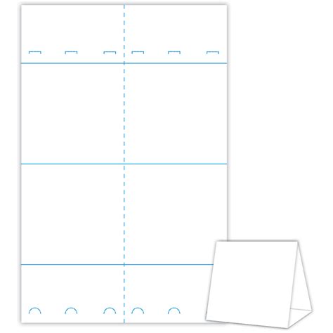 Table Tent Template Example