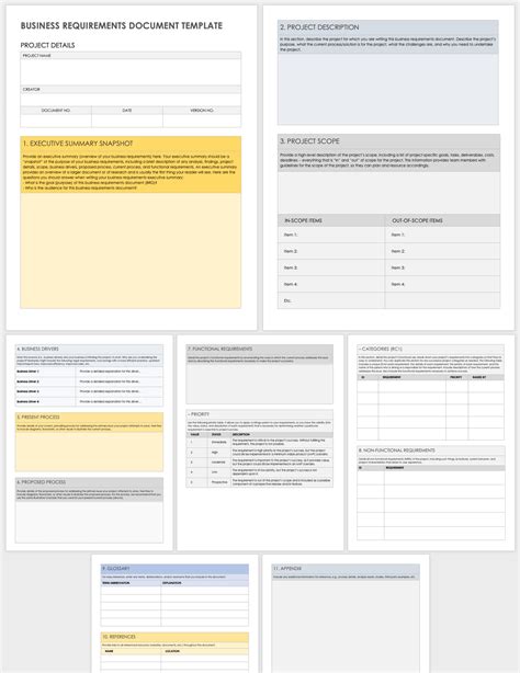 Tableau Requirements Gathering Template