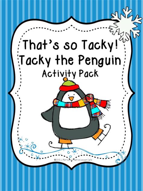 Tacky the Penguin Free Printable Activities