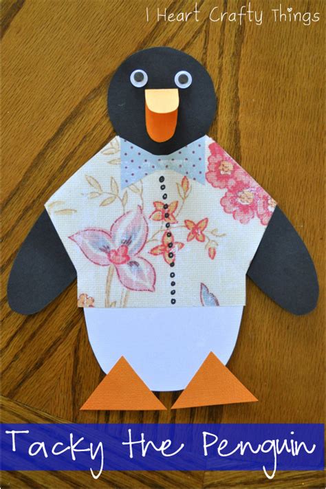 Tacky the Penguin Pattern Blocks