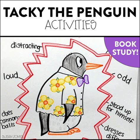 Tacky the Penguin Printable Games