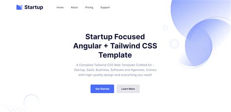 Tailwind CSS Template for Business