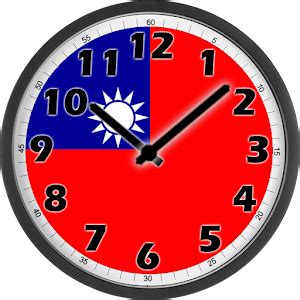 A traditional Taiwanese clock