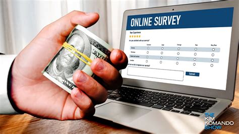 Taking online surveys