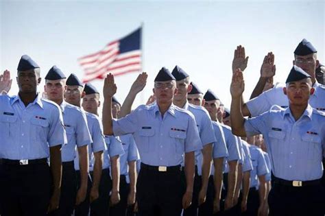 Taking Oath of Enlistment