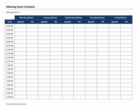 Example of a Basic Tally Sheet