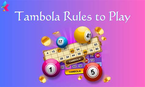 Tambola Rules