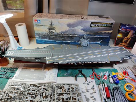 Tamiya 1/700 Scale USS Enterprise CVN-65 Aircraft Carrier