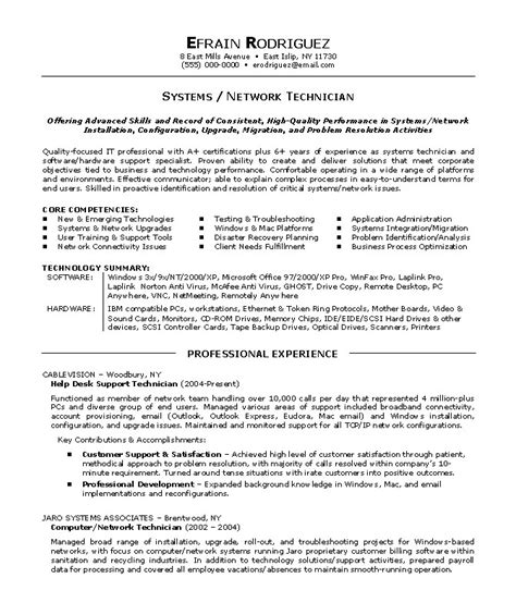 A resume with a clear and concise format