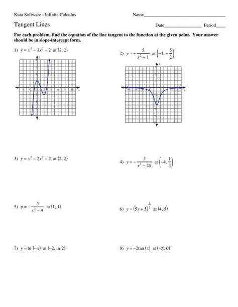 Tangent Line Software