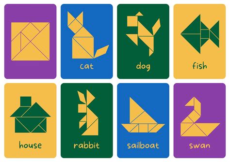 The cognitive benefits of solving tangram puzzles