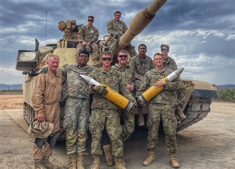 A photo of a tank's crew