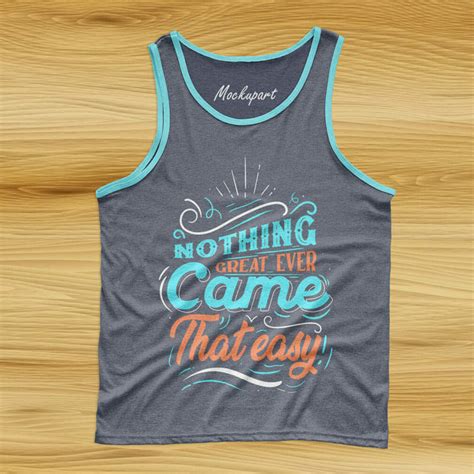 Tank Top Mockup Template