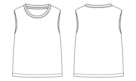 Tank top template