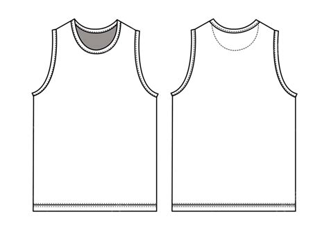 Tank top template designs collection