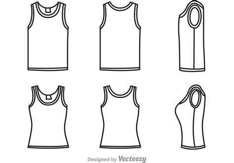 Tank top template