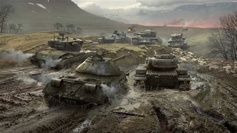 Tank Warfare in World of Tanks