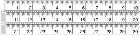 Tape measure chart template example 10