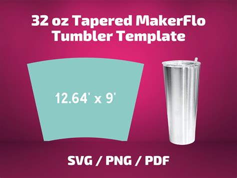 Tapered Tumbler Template 1