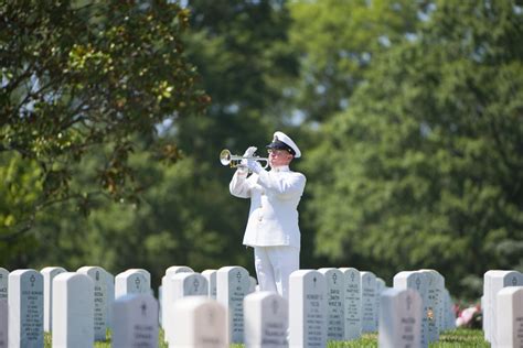 Taps at Memorial Service