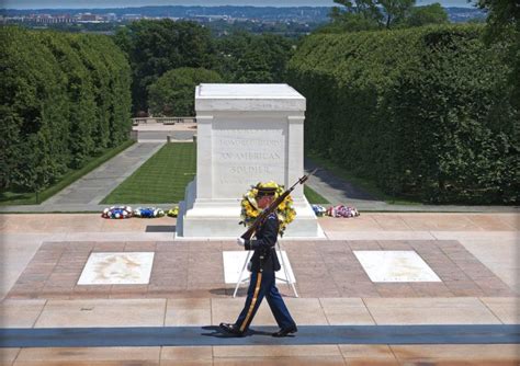 Taps Song at Tomb of the Unknown Soldier