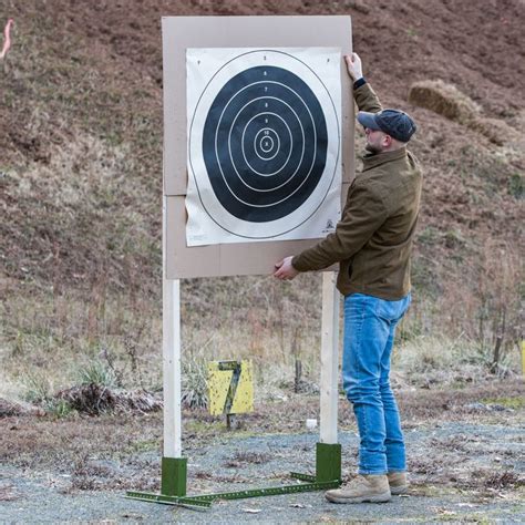 Target Stand for Long Range Shooting