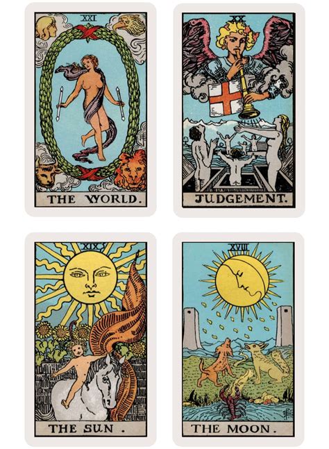 Tarot card printables