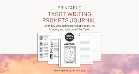 Tarot Journal Prompts