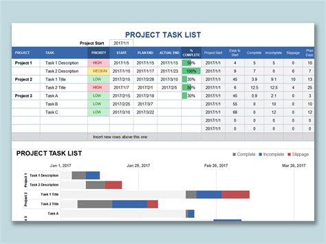 Task List Template