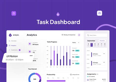 Task Management Dashboard Template