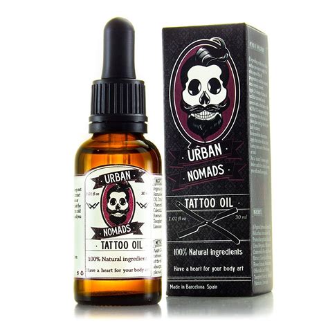 Tattoo aftercare oils