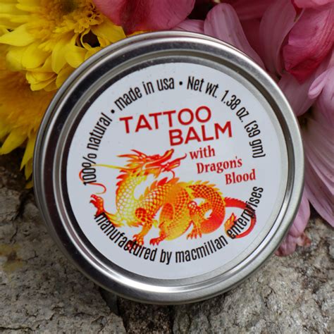 Tattoo Balm Ingredients