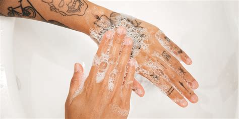 Tattoo cleaning methods