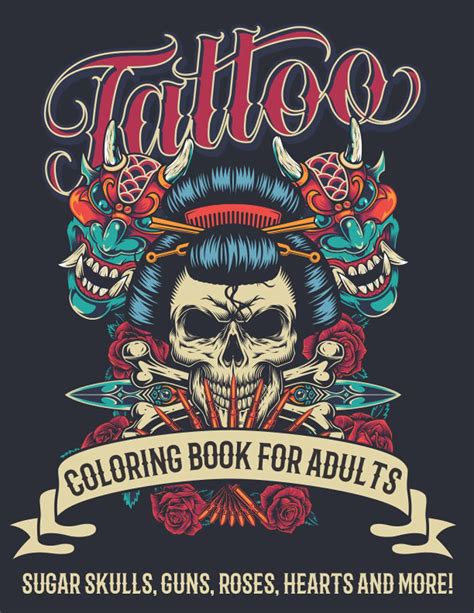 Tattoo Coloring Books for Adults to Buy