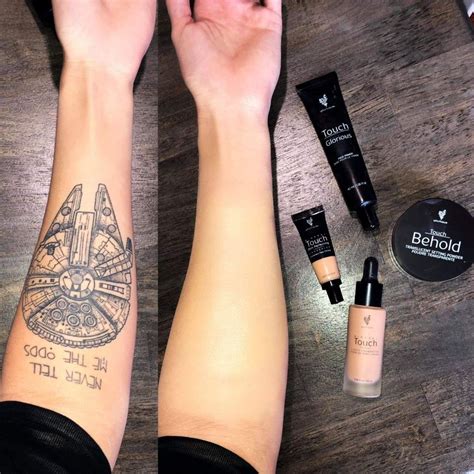 Tattoo concealer makeup