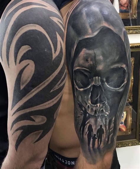 Tattoo cover-up for men