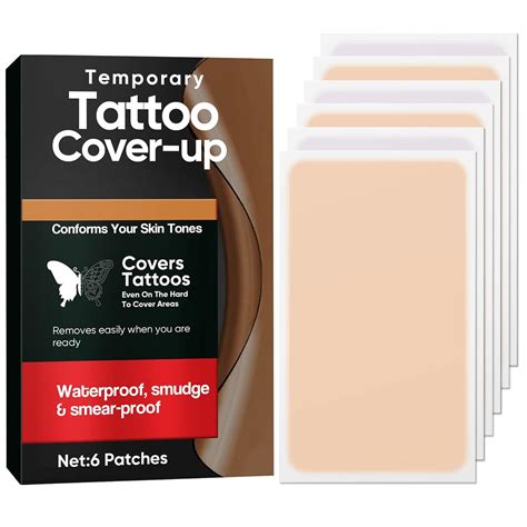 Tattoo cover up tape application