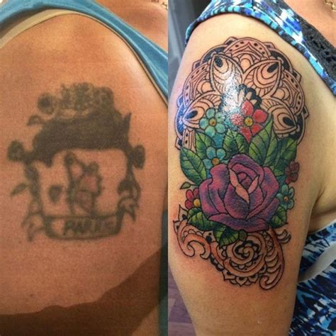 Tattoo cover up trick example