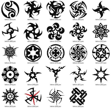 Tattoo designs for men with symbols