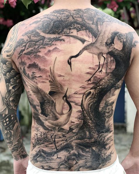 Tattoo designs for men's back