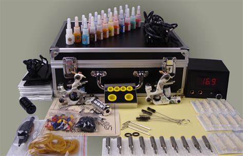 Tattoo equipment and supplies