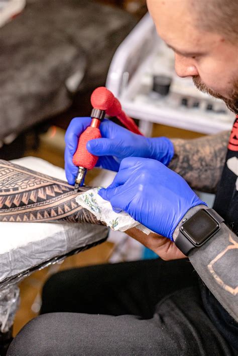 Description of tattoo hygiene in Virginia Beach