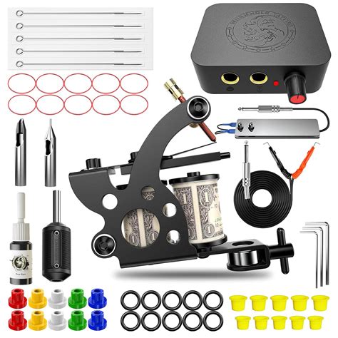 Tattoo kits and their components