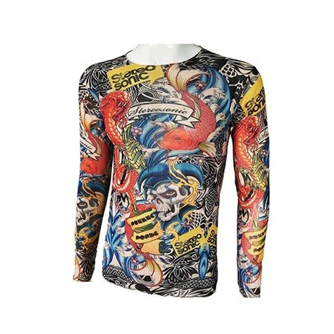 Tattoo long sleeve shirt design ideas