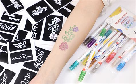 Tattoo marker stencils